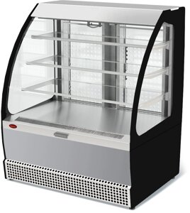 Витрина холодильная Марихолодмаш Veneto VSо-1,3 (открытая) нерж.