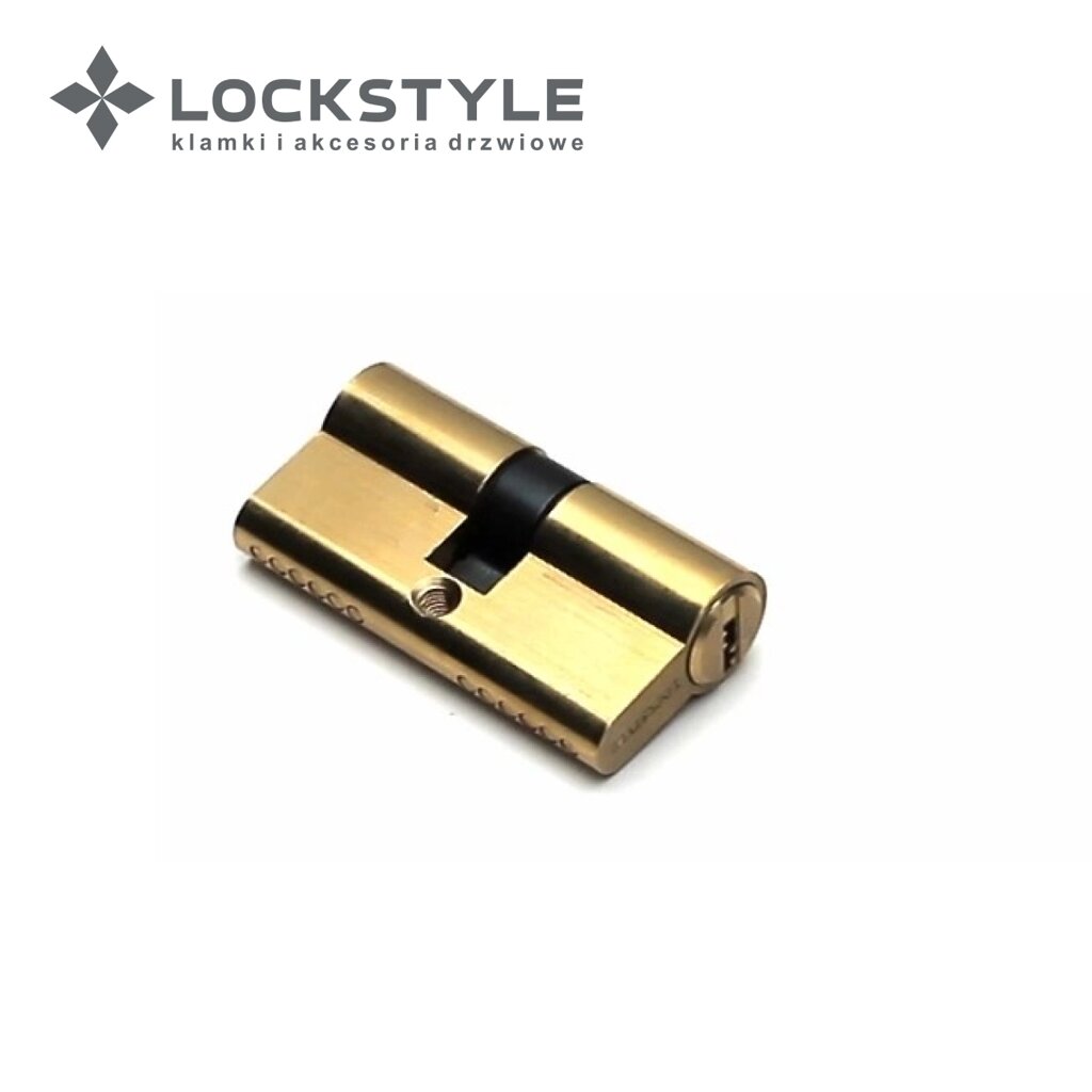 Цилиндровый механизм LOCKSTYLE C30X30DC PB (золото) от компании "Локстайл-Россия"- стильная фурнитура для дверей и мебели - фото 1