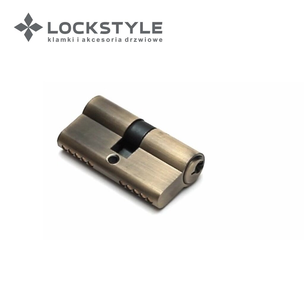 Цилиндровый механизм LOCKSTYLE C30X30DN (AB бронза) от компании "Локстайл-Россия"- стильная фурнитура для дверей и мебели - фото 1
