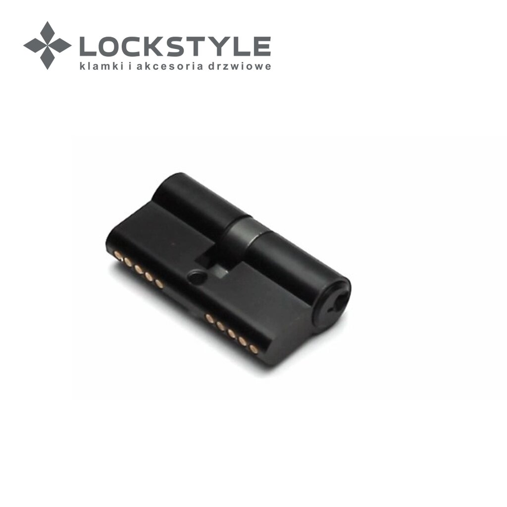Цилиндровый механизм LOCKSTYLE C30X30DN AL6 (черный) от компании "Локстайл-Россия"- стильная фурнитура для дверей и мебели - фото 1