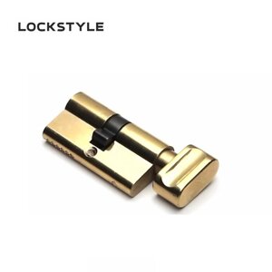 Цилиндровый механизм lockstyle C30X30KC PB (золото)