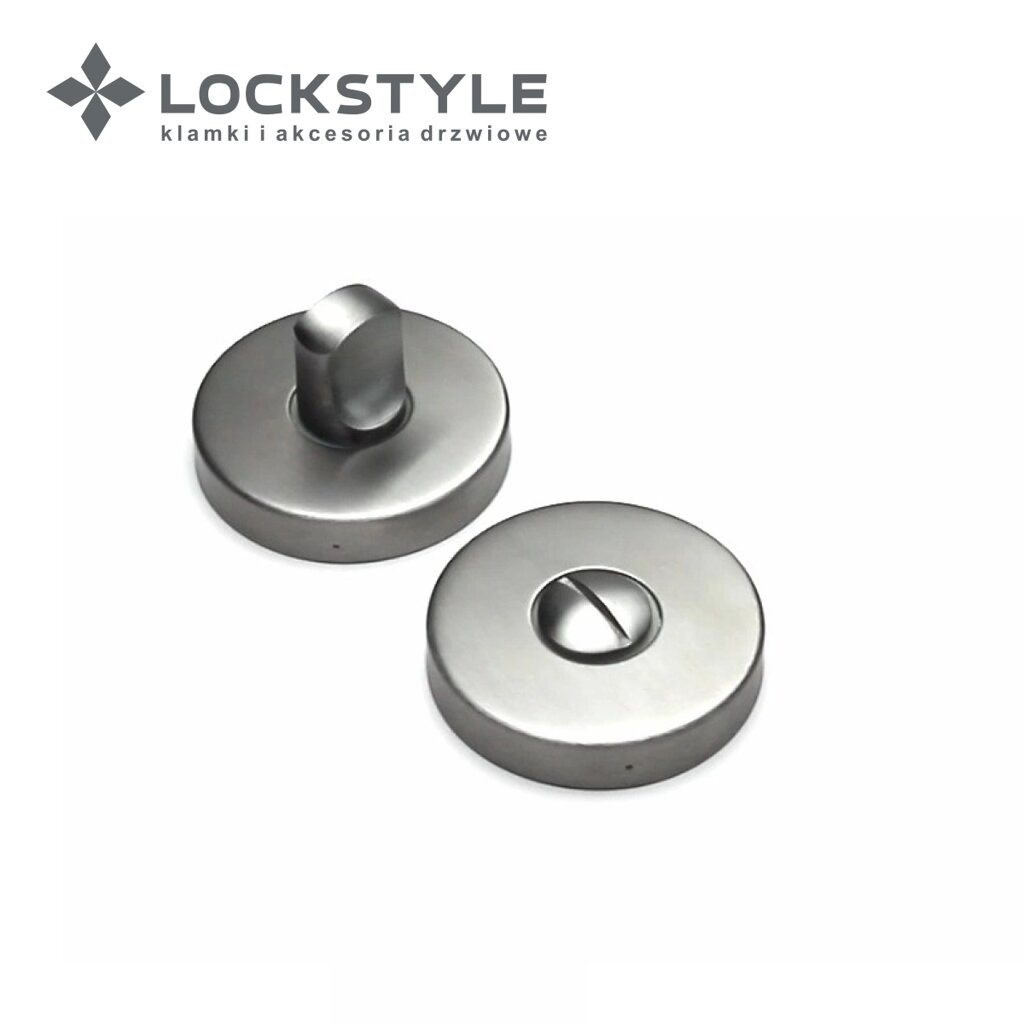 Фиксатор LOCKSTYLE INOX WC от компании "Локстайл-Россия"- стильная фурнитура для дверей и мебели - фото 1
