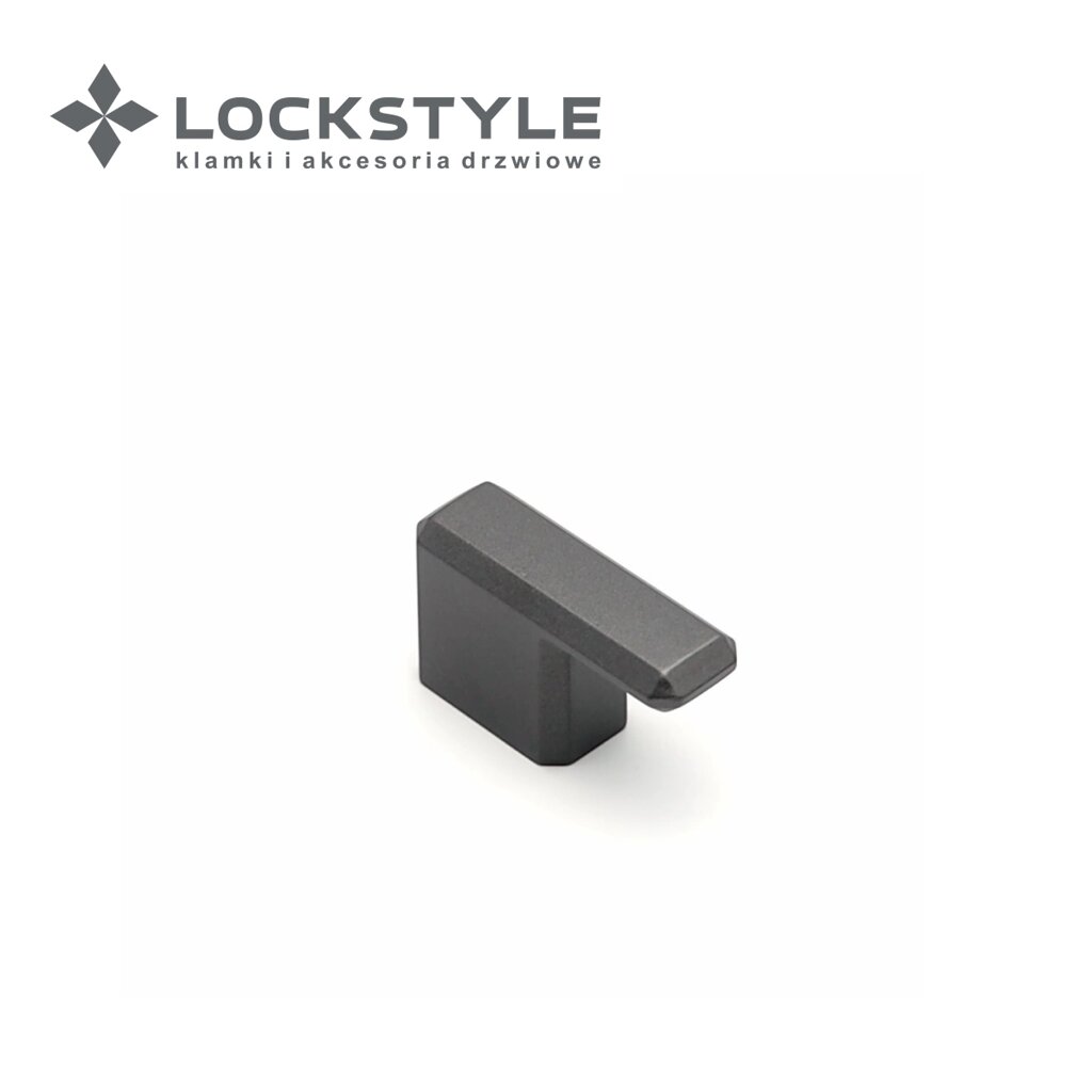 Крючок A7106 010 PC27 (антрацит) серия CARLI от компании "Локстайл-Россия"- стильная фурнитура для дверей и мебели - фото 1