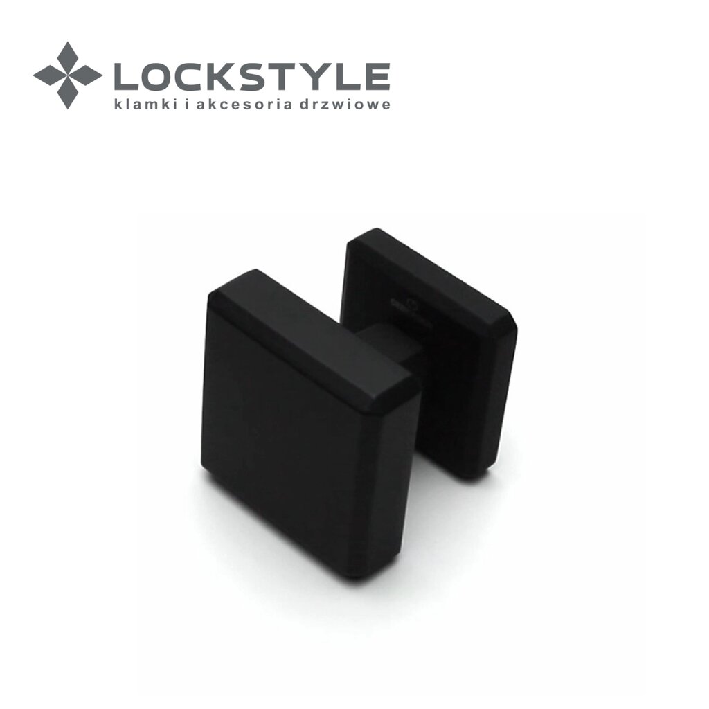 Ручка-кноб поворотная CEBI A5106 061 MP24 (черный) серия CARLI от компании "Локстайл-Россия"- стильная фурнитура для дверей и мебели - фото 1