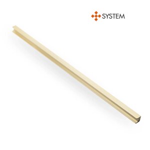 Ручка мебельная SYSTEM SY1700 0576 мм BB (матовое золото)