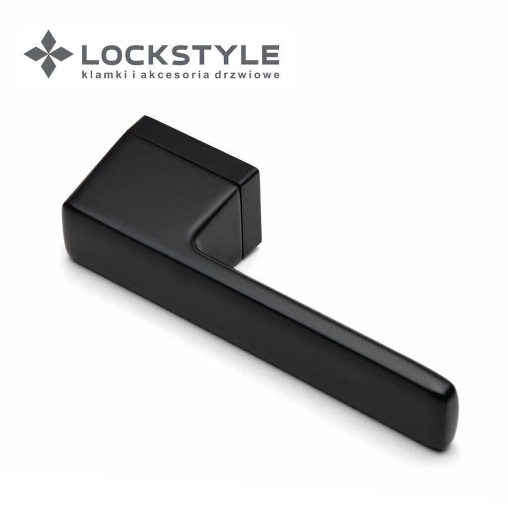 Ручки дверные LOCKSTYLE CORAL MPR цвет AL6 (черный матовый) от компании "Локстайл-Россия"- стильная фурнитура для дверей и мебели - фото 1