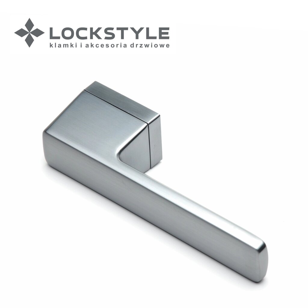 Ручки дверные LOCKSTYLE CORAL MPR цвет CBM (матовый хром) от компании "Локстайл-Россия"- стильная фурнитура для дверей и мебели - фото 1