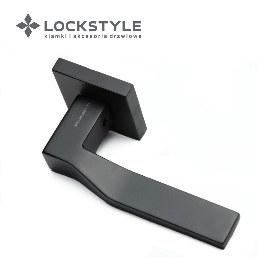 Ручки дверные LOCKSTYLE GRAND ZN цвет AL6 ( черный) от компании "Локстайл-Россия"- стильная фурнитура для дверей и мебели - фото 1