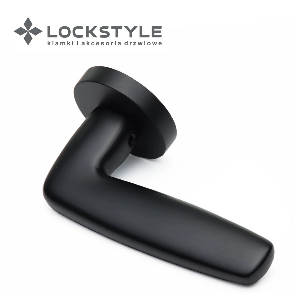 Ручки дверные LOCKSTYLE KAYA ZR цвет AL6 (черный) от компании "Локстайл-Россия"- стильная фурнитура для дверей и мебели - фото 1