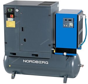 Винтовой компрессор 10 бар 2100 л/мин 3 в 1 Nordberg NCS500/2100-10D