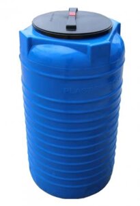 Цилиндрические пластиковые емкости от 200 до 10000 литров для воды и ДТ (вертикальные и горизонтальные)