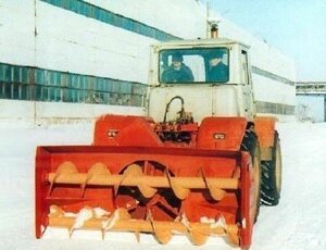 Снегоочиститель СШР-3.2 задняя навеска