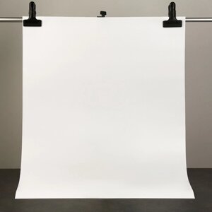 Фотофон для предметной съёмки "Белый" ПВХ, 100 х 70 см