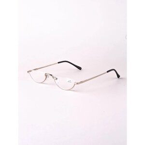Готовые очки GA0060 (Цвет: C2 серебряный; диоптрия:2; тонировка: Нет)