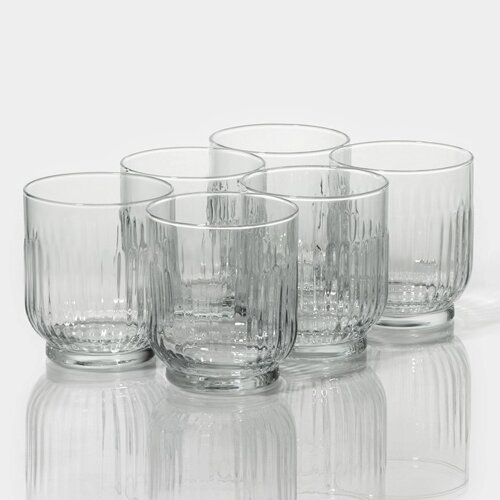Набор стеклянных стаканов Lav «Токио», 330 мл, 7,99 см, 6 шт