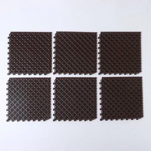 Напольное модульное покрытие Optima Duos, 25251,6 см, 6 шт в упаковке, цвет коричневый