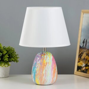 Настольная лампа "Косетт" Е27 40Вт разноцветный 22,5х22,5х32,5 см RISALUX
