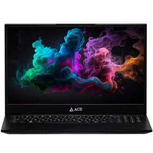 Ноутбук ACD 15S G2, 15,6", i5-1235U, 8gb, SSD 256gb, inteliris xe, noos, черный