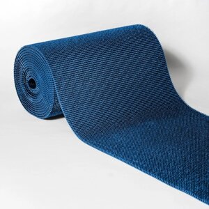 Покрытие ковровое щетинистое «Травка», 0,9511,8 м, в рулоне, цвет синий
