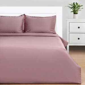 Постельное бельё Этель Дуэт Twilight Mauve 143х215-2шт, 215х240, 50х70+3-2 шт, мако-сатин, 114г/м2