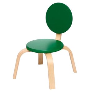 Стул детский «Ромашка»0), цвет зелёный, спинка и сидушка