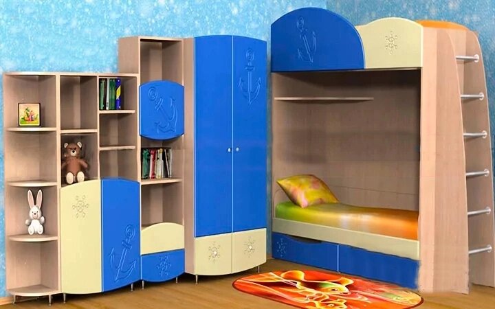 Детская 11 от компании ExpertMK - производство корпусной мебели - фото 1