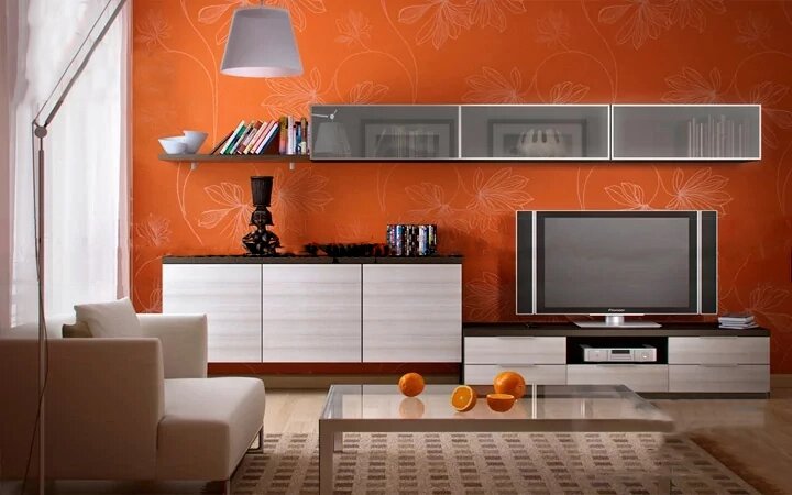 Гостиная 33 от компании ExpertMK - производство корпусной мебели - фото 1