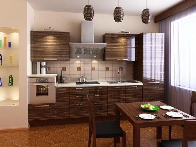 Кухонный гарнитур 02 от компании ExpertMK - производство корпусной мебели - фото 1