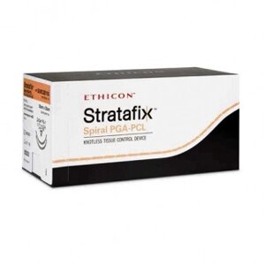 Инновационный шовный материал с насечками для безузлового сопоставления тканей СТРАТАФИКС (STRATAFIX) PGA-PCL
