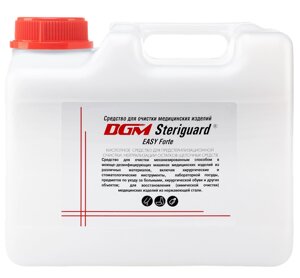 Моюще-дезинфицирующее средство для очистки медицинских изделий DGM Steriguard Easy Forte