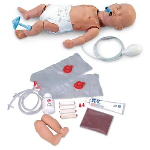 Педиатрический манекен поддержания жизни новорожденного (без симулятора аритмий)