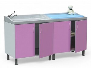 Пеленальный стол с ванной для купания БТ-ТМ-180-Н