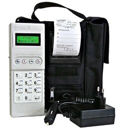 Портативный спектрофотометрический анализатор алкоголя с внешним принтером и встроенной клавиатурой АКПЭ-01М