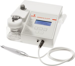 Профессиональный педикюрный аппарат со спреем и подсветкой наконечника PedoSpray NT 40 Light