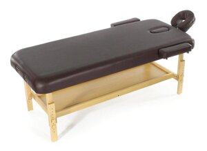 Стационарный массажный стол деревянный FIX-MT2 (МСТ-31Л)