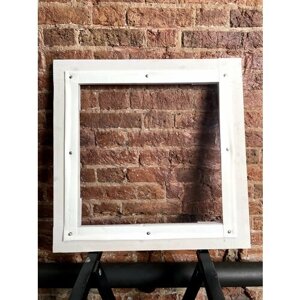 105 см (ш) х 185 см (в) - Мягкие окна для террасы, беседки. Белая окантовка с креплениями - 700мкр по периметру окна - защита от ветра и осадков