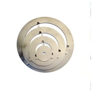 Адаптер , кольца для печи под казан , диаметр 410 мм, сталь 3 мм.