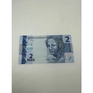 Банкнота Бразилия 2 реала 2010 год