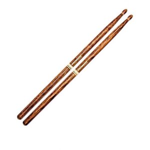 Барабанные палочки PROMARK TX5BW-FG орех, закалённые огнем, деревянный наконечник