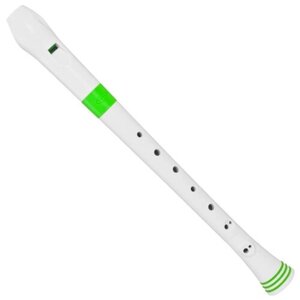 Блок флейта NUVO Recorder White Green барочная система