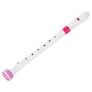 Блок флейта NUVO Recorder White Pink барочная система