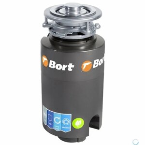 Bort Измельчитель пищевых отходов TITAN 4000 (Control) Мощность л. с. 0,75 ; 560 Вт; 4,2 кг/мин; 3200 об/мин; 1400 мл