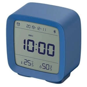 Часы с термометром Qingping Qingping Bluetooth Smart Alarm Clock EU, синий