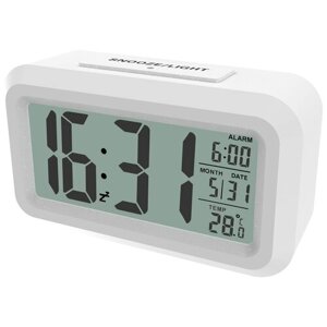 Часы с термометром Ritmix CAT-100, белый