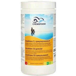 Chemoform Активный кислород Аквабланк О2, в гранулах для дезинфекции воды в бассейнах, гранулированный