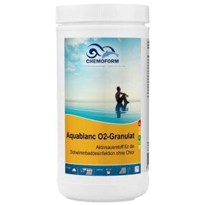 Chemoform Активный кислород в гранулах для дезинфекции воды в бассейнах Аквабланк О2 гранулированный 1