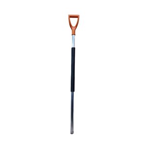 Черенок для лопаты алюминиевый 120 см, 32 мм, с ручкой V образной ORANGE LWI LWI-Ч7