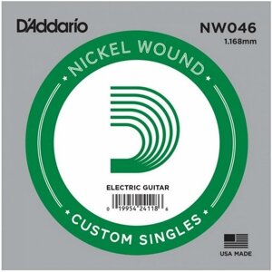 D'ADDARIO NW046 - одиночная струна для электрогитары