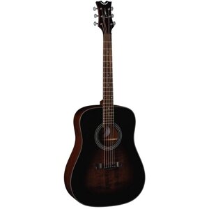 Dean SA DREAD VB акустическая гитара, дредноут, 25 1/2'648 мм), цвет черный берст