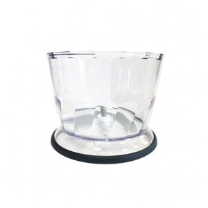 Для блендера Braun: чаша измельчителя MQ20 (350 мл, Д:10см), с резиновым кольцом-ножкой. (BR7050145, 7050145)